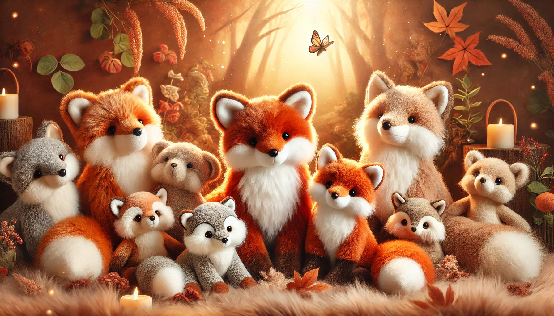 Stuffed Foxes 🦊