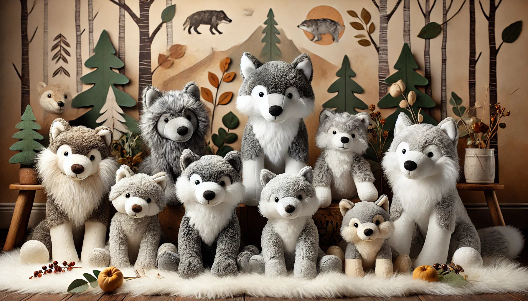 Stuffed Wolves 🐺