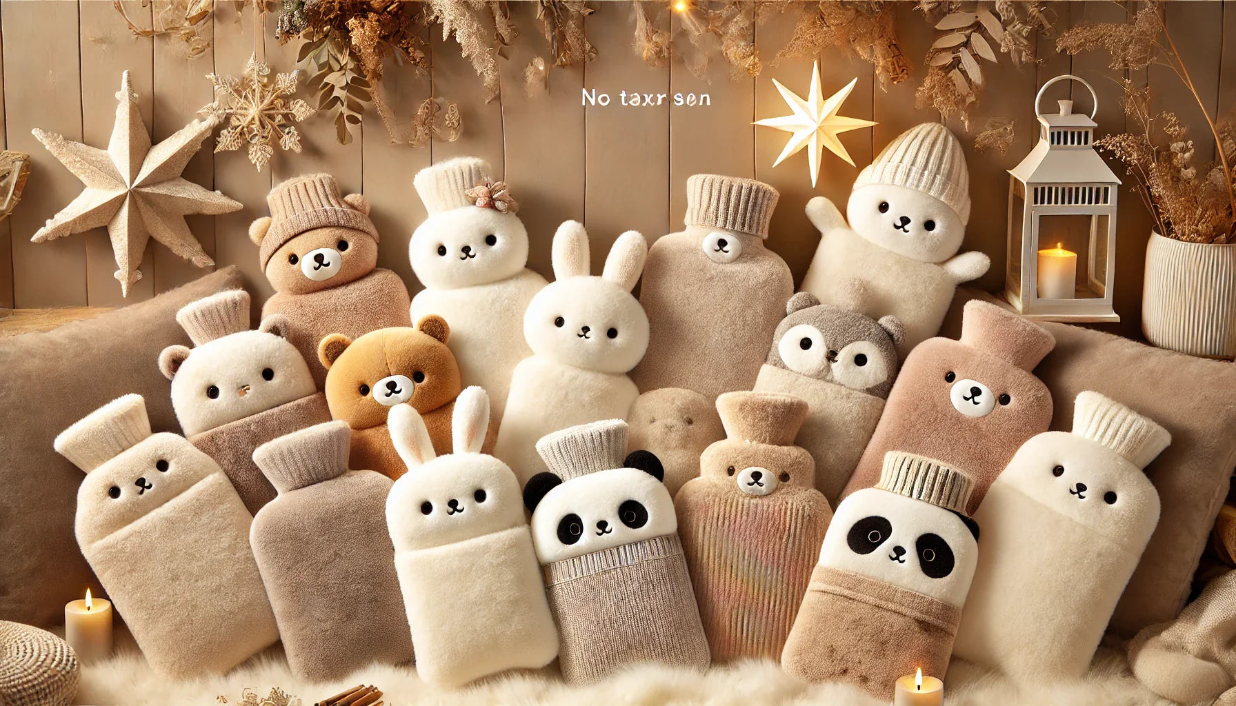 Hot water bottle plush
