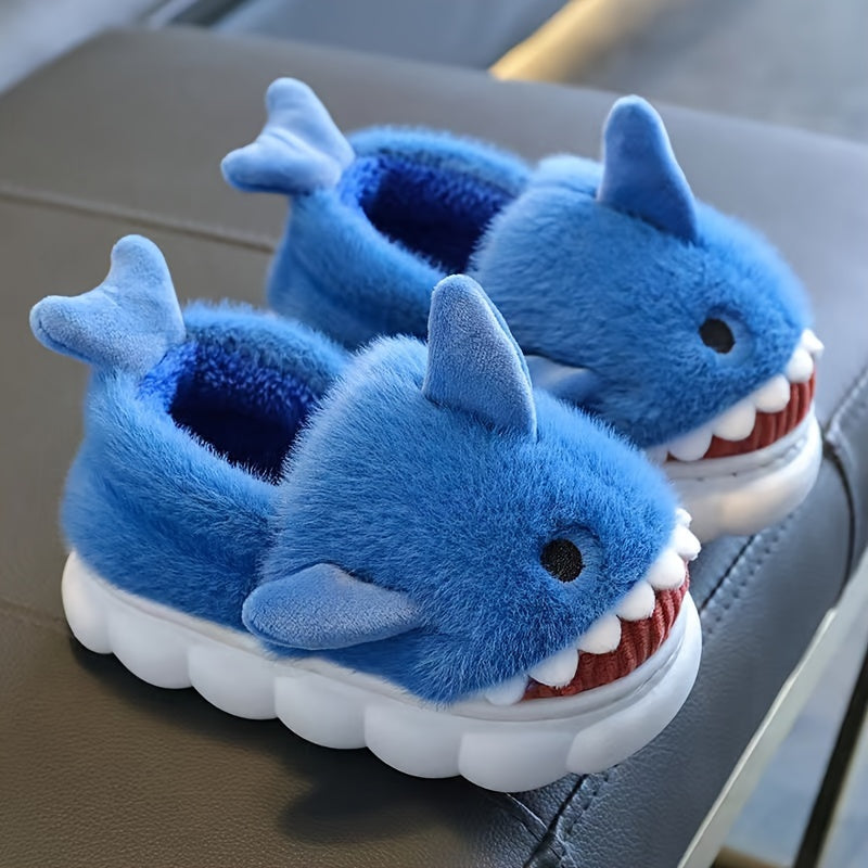 Children&#39;s Shark Slippers - Stuffed Plush Toys