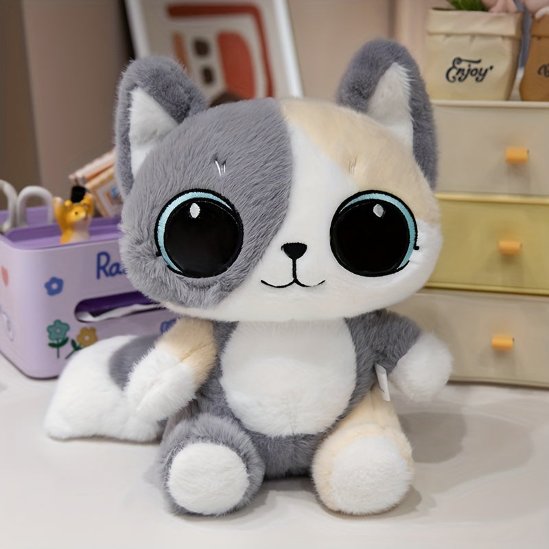 Cat Plush Big Eyes