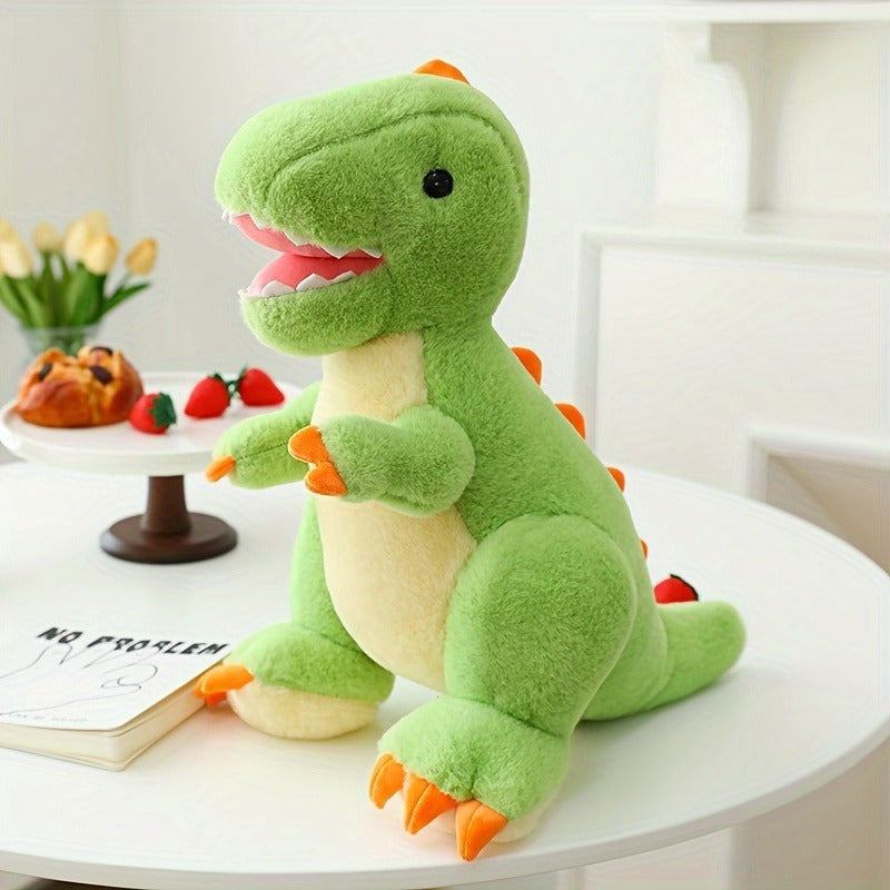 Adorable Green T-Rex Plush Pillow - Stuffed Plush Toys